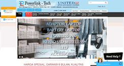 Desktop Screenshot of powerlink-tech.com